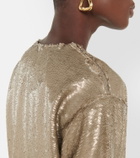 The Frankie Shop Riley sequin minidress