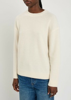 Vince Boiled Cashmere Jumper Off White