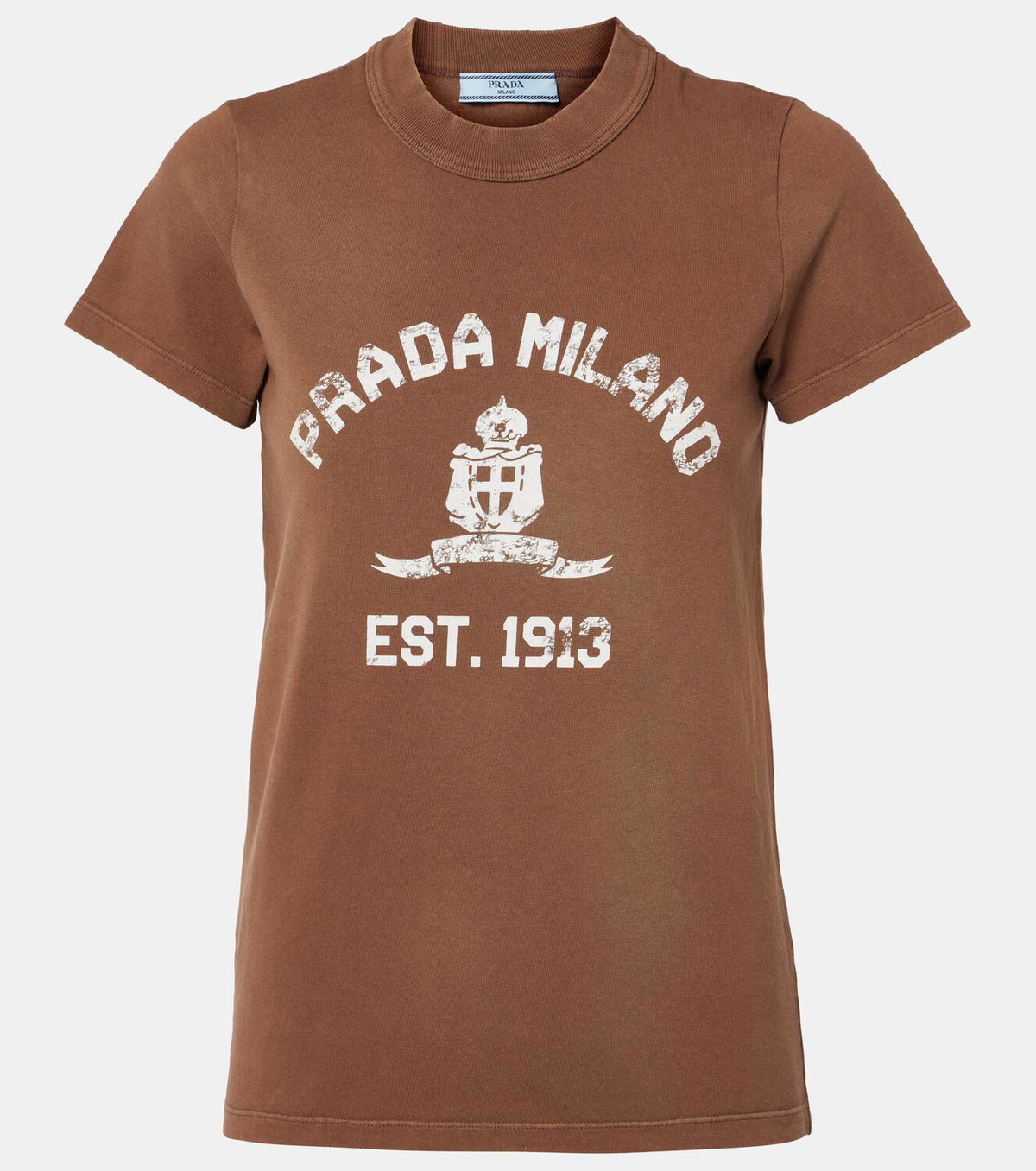 Prada Logo cotton jersey T-shirt Prada