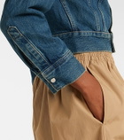 Wardrobe.NYC Cropped denim jacket