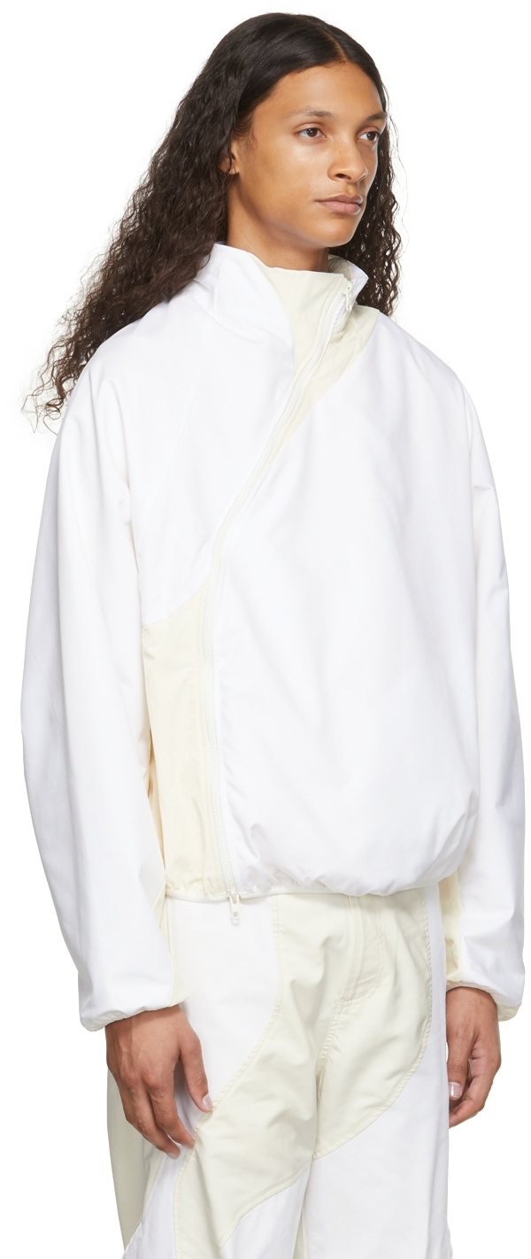 Post Archive Faction (PAF) White & Yelleo 4.0+ Technical Right Jacket