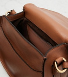 Chloé Marcie Small leather and suede crossbody bag