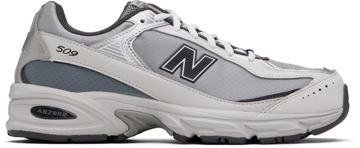 Comme des Garçons Homme Gray New Balance Edition 509 Sneakers