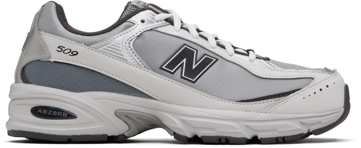 Photo: Comme des Garçons Homme Gray New Balance Edition 509 Sneakers