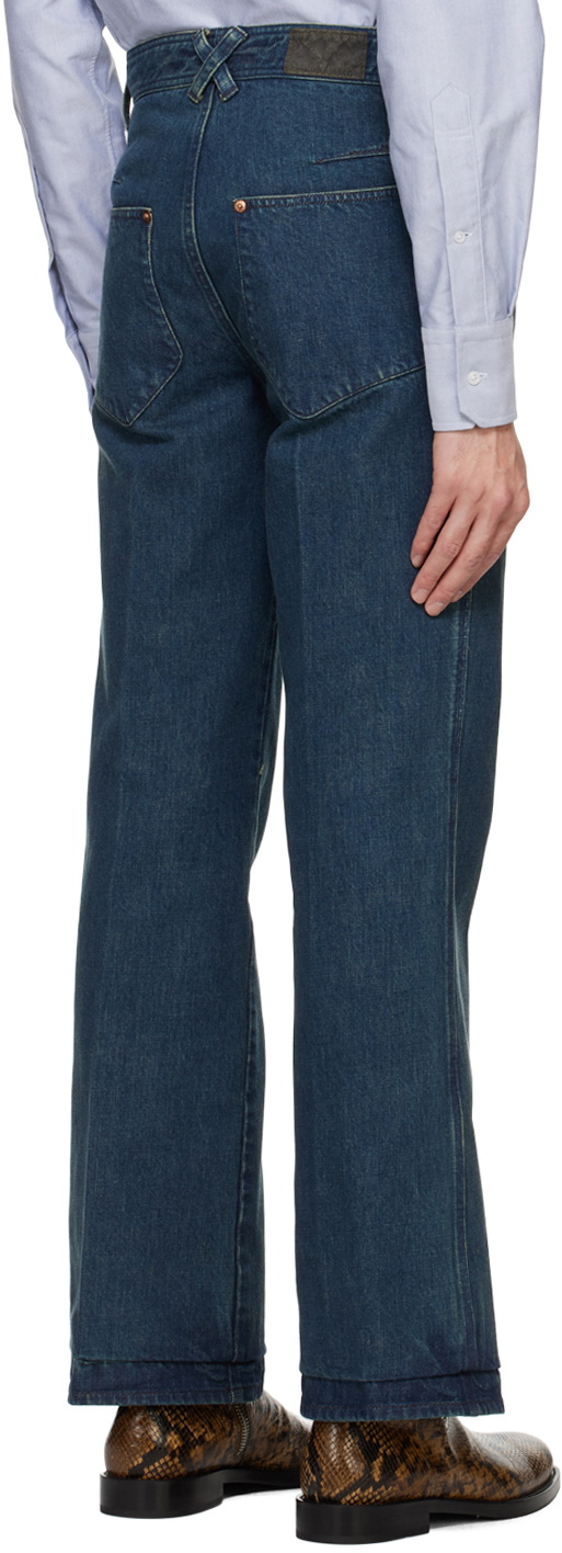 KOZABURO Navy New Classic Jeans