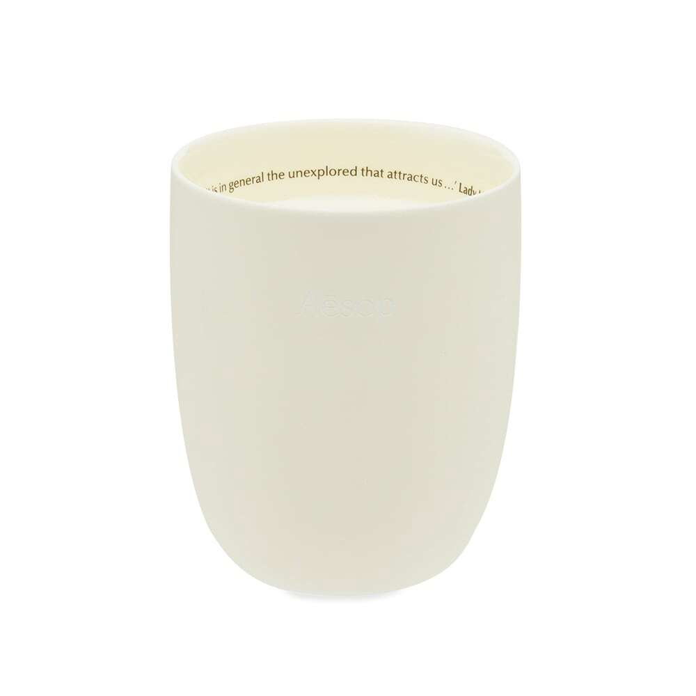 Aesop Ptolemy Candle in White Aesop