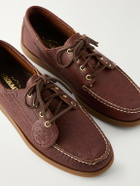 Sebago - Askook Momoth Full-Grained Leather Boat Shoes - Brown