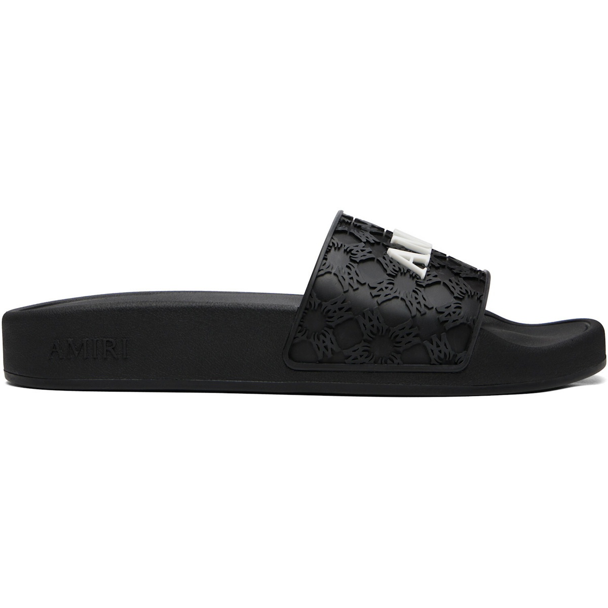 AMIRI Black MA Quad Pool Slides