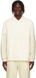 Jil Sander Off-White Cotton Jacket