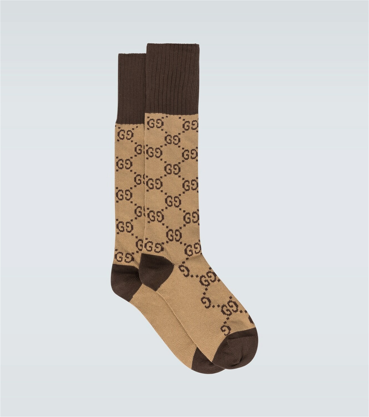 Gucci - GG pattern cotton blend socks
