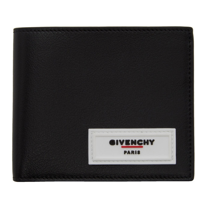 Photo: Givenchy Black Rubber Logo Wallet