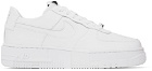 Nike White Air Force 1 Pixel Sneakers