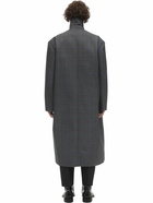 BALENCIAGA - Oversized Long Cotton Blend Coat