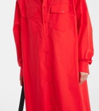 The Frankie Shop Calren cotton shirtdress