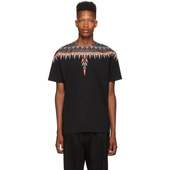 Photo: Marcelo Burlon County of Milan Black Norwegian Wings T-Shirt