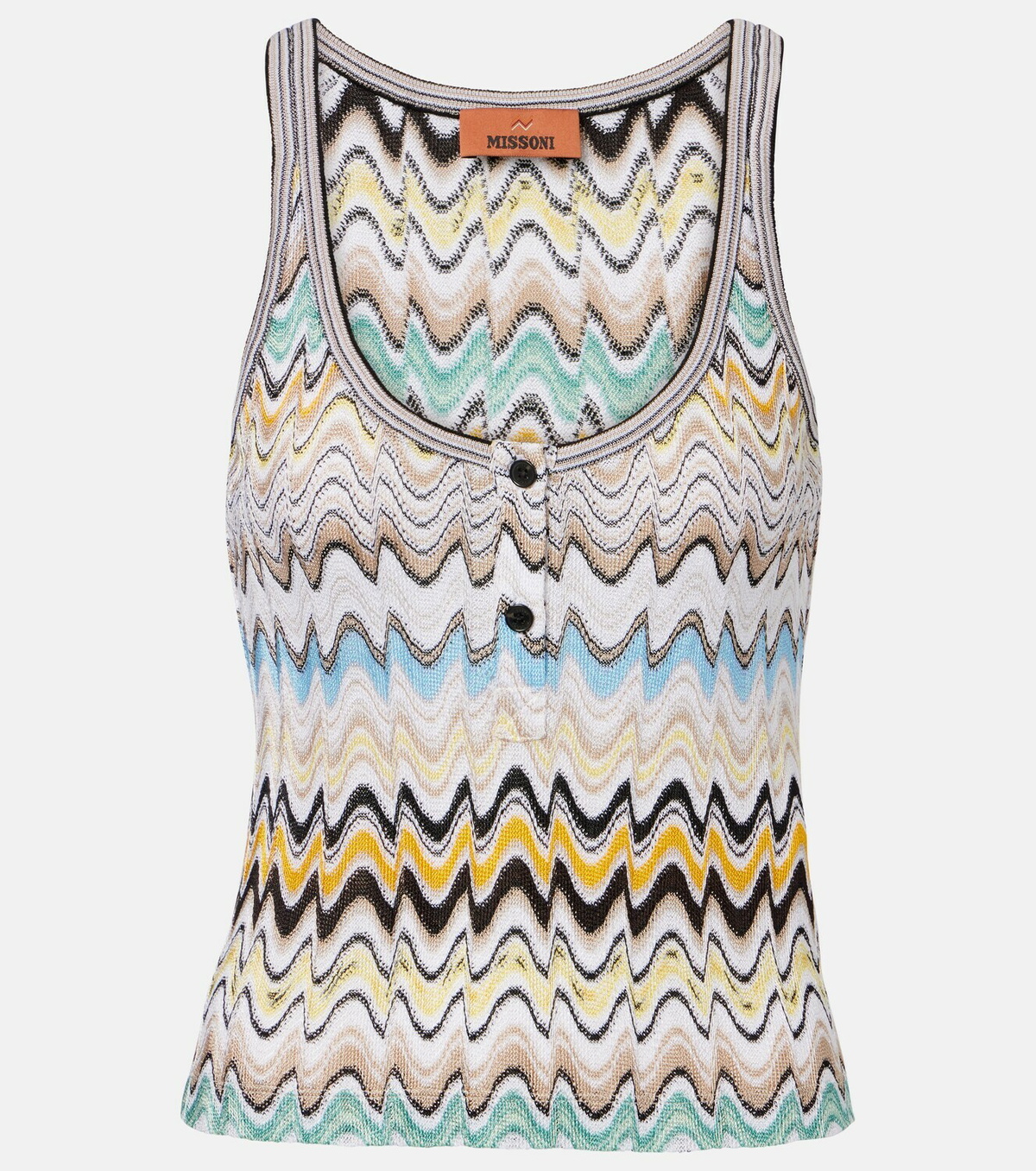 Missoni Intarsia tank top