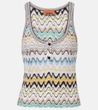 Missoni Intarsia tank top