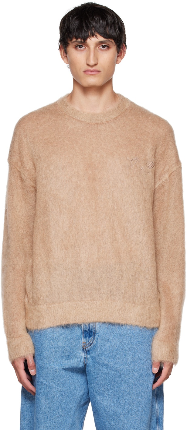 Off-White Brown Arrow Sweater Off-White