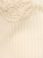 MAGDA BUTRYM Embroidered Cotton Knit Cardigan