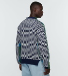 Marni - Checked wool and mohair-blend sweater