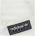 adidas Consortium - SPEZIAL Meanwood Logo-Appliquéd Cotton-Twill Bucket Hat - White