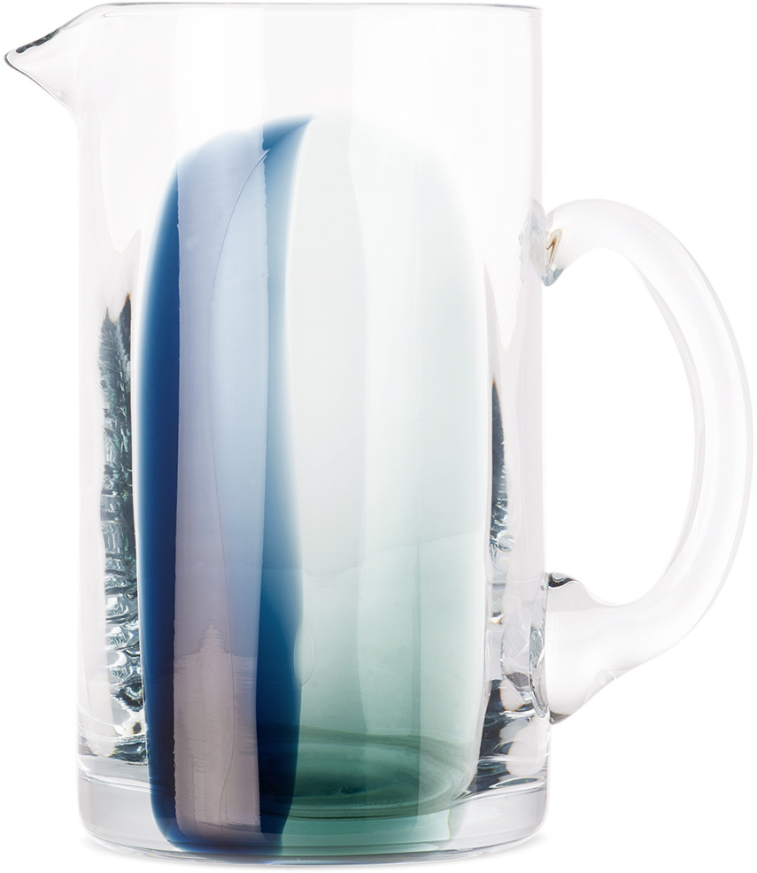 The Conran Shop Blue Smokey Stripe Jug