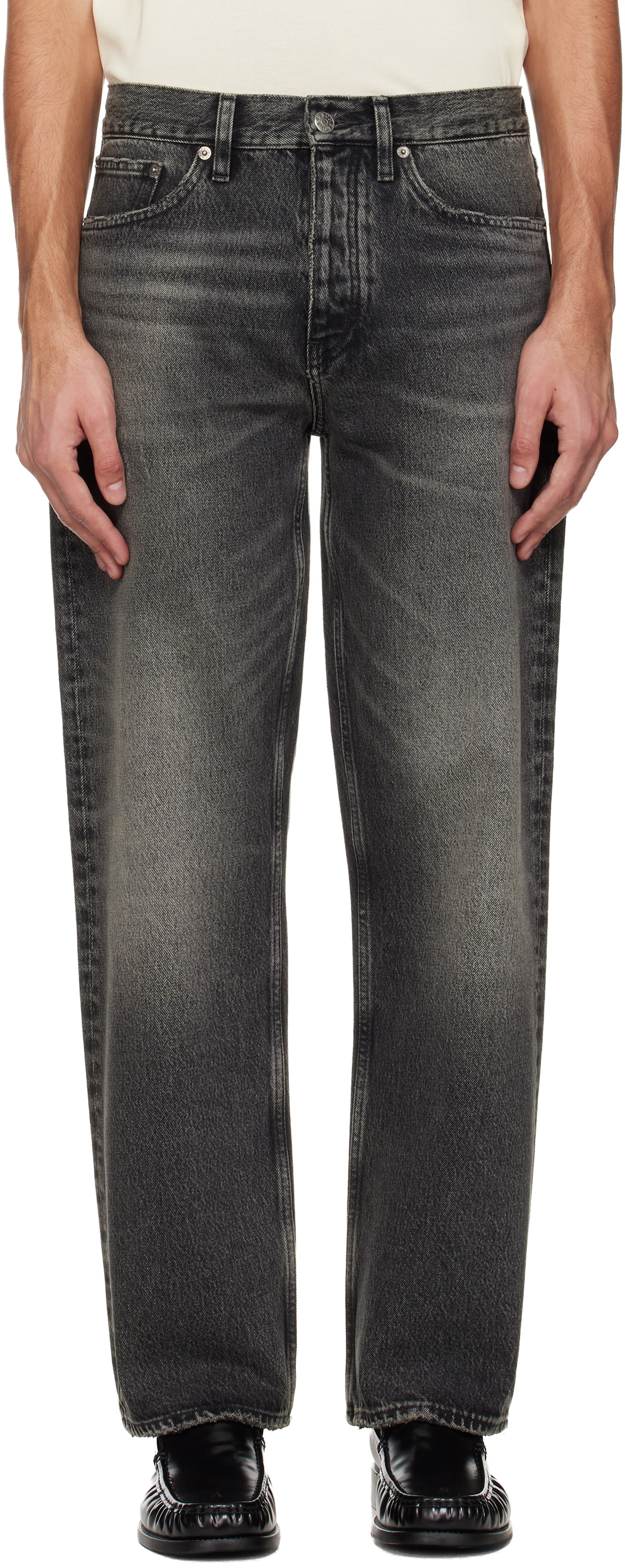 Sunflower Black Loose Jeans