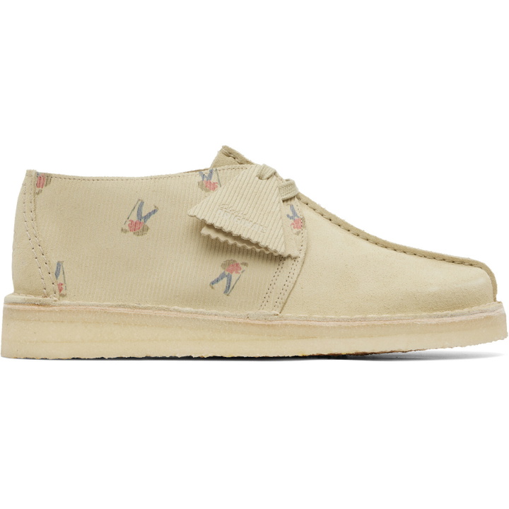 Photo: Clarks Originals Beige Desert Trek Derbys
