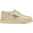 Clarks Originals Beige Desert Trek Derbys