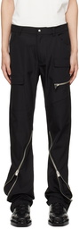 HELIOT EMIL Black Furtive Cargo Pants