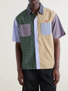 Human Made - Logo-Appliquéd Checked Cotton Shirt - Multi