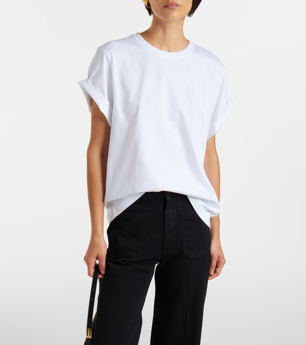 Victoria Beckham Tilly cotton jersey T-shirt