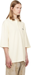 AMIRI Off-White 'AMIRI' Polo
