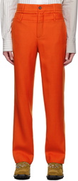 Feng Chen Wang Orange Layered Trousers