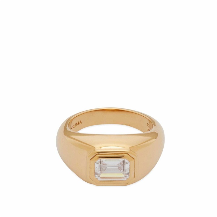 Photo: Missoma Women's Chunky Gemstone Ring in Gold