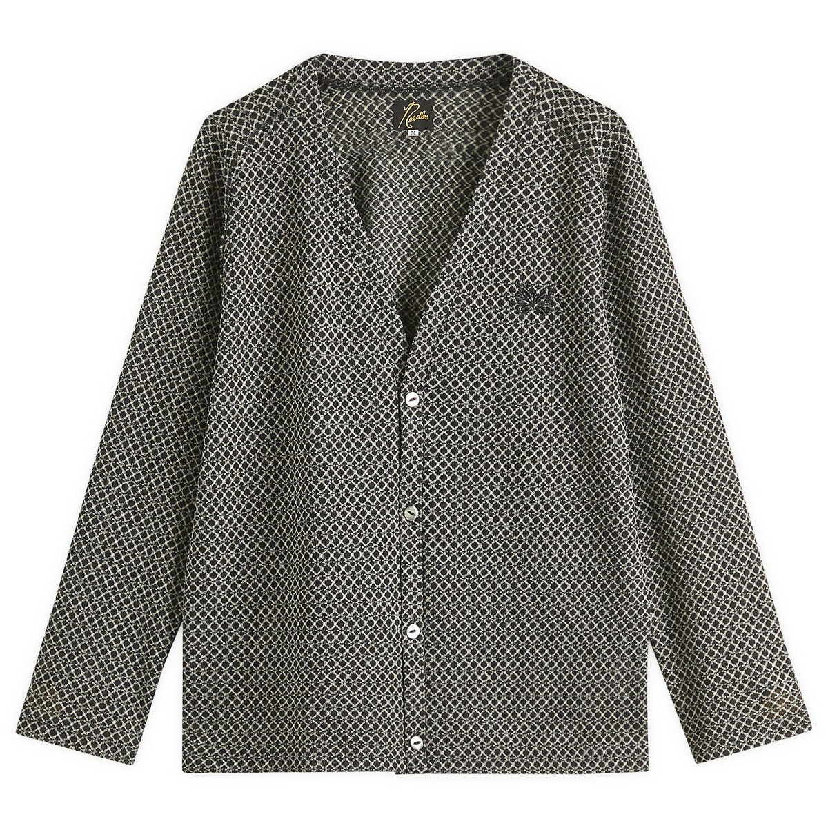 Needles - Mohair-Blend Zip-Up Cardigan - Black Needles