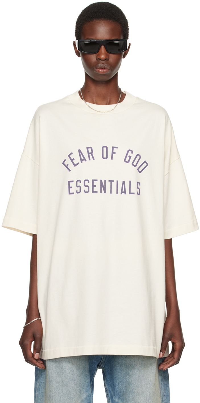 Fear of God ESSENTIALS Off-White Crewneck T-Shirt