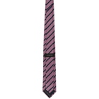 Ermenegildo Zegna Pink Stripe Tie
