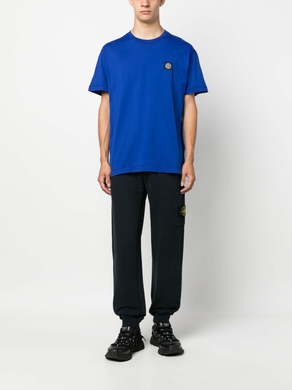 STONE ISLAND - Logo T-shirt