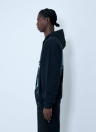 Vetements Cof Cut-Up Zip-Up Hooded Sweatshirt