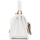 Dolce and Gabbana White Small Devotion Bag