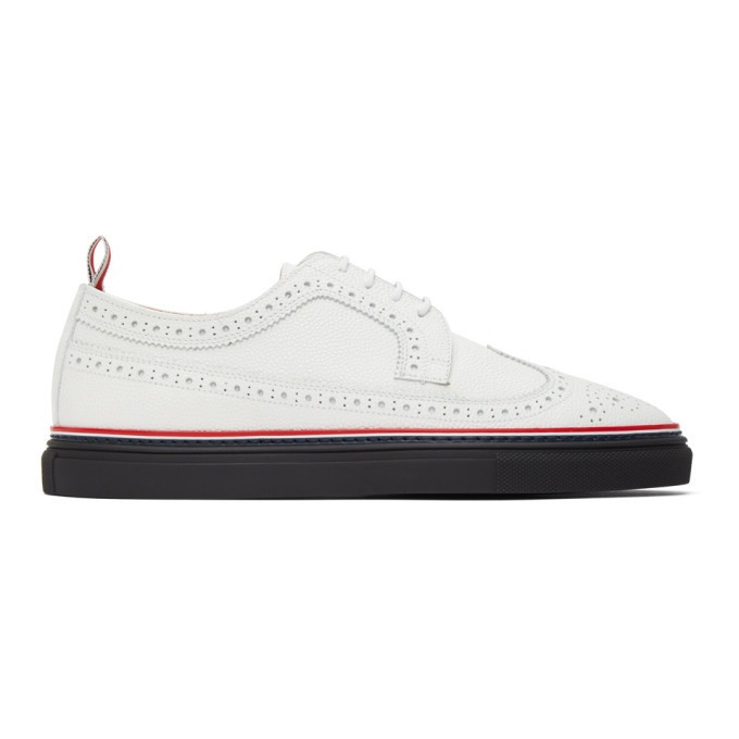 Photo: Thom Browne White Cupsole Longwing Brogues