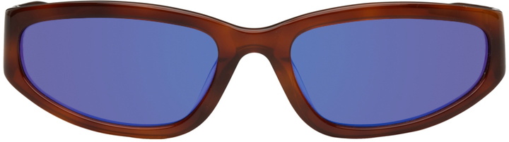 Photo: FLATLIST EYEWEAR Brown Veneda Carter Edition Daze Sunglasses