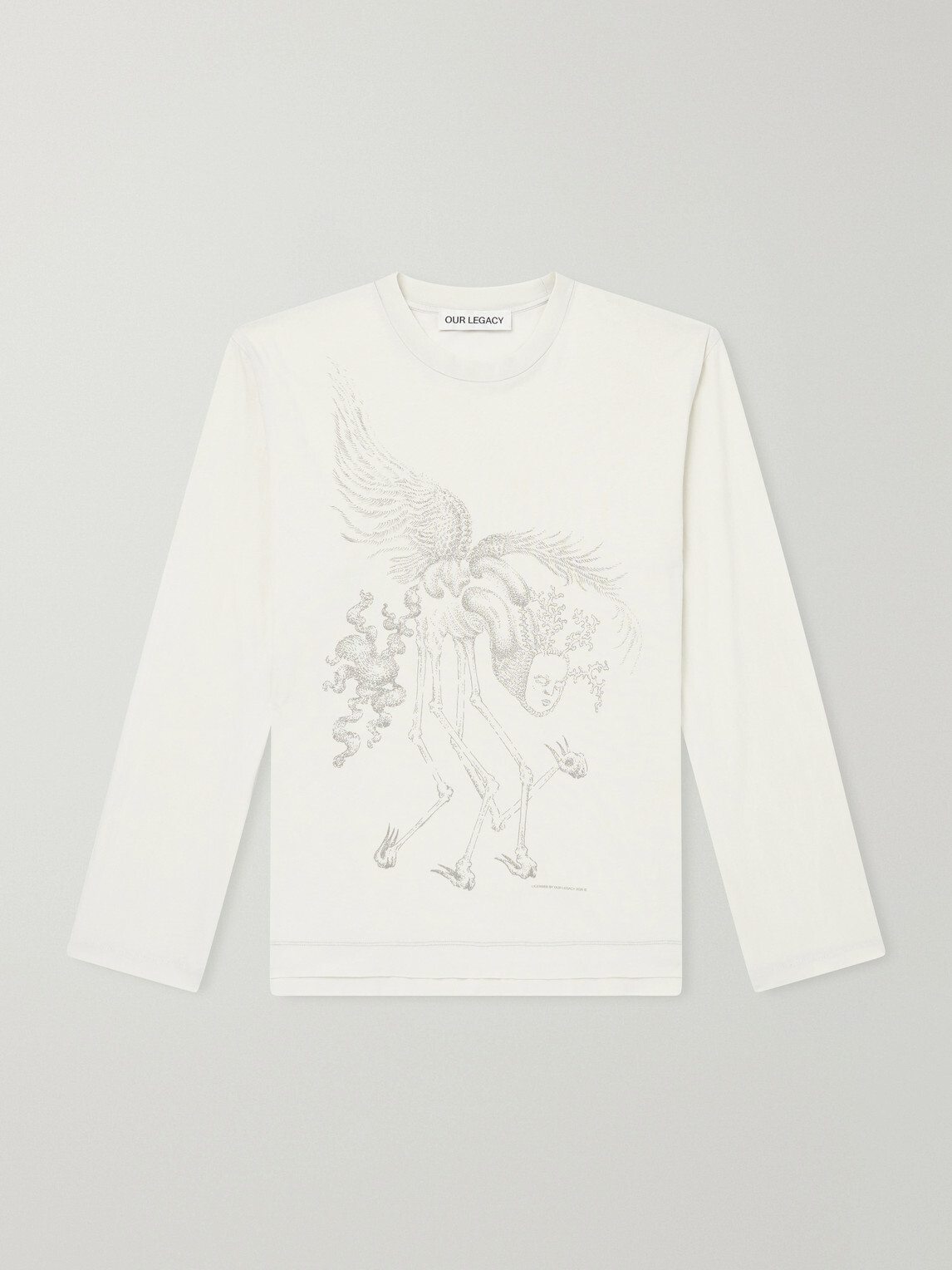 Our Legacy - Printed Cotton-Jersey T-Shirt - White