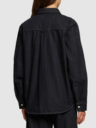 JIL SANDER - Washed Denim Shirt W/ Pockets