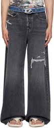 Diesel Gray D-Sire Jeans