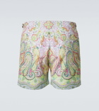 Orlebar Brown Bulldog printed swim trunks
