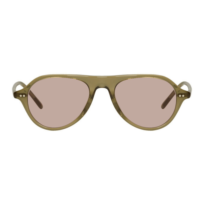 Photo: Oliver Peoples Green Emet Sunglasses