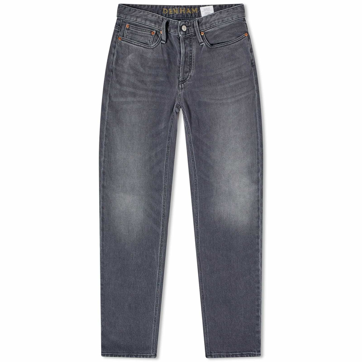 Denham Men's Razor Slim Fit Jean in Blue Black Worn Denham