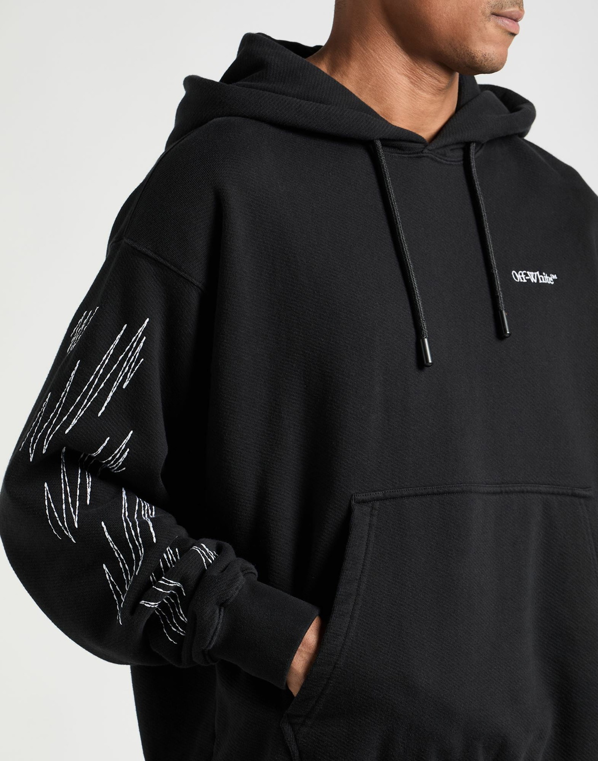Off-white Mens Sweatshirt in Black